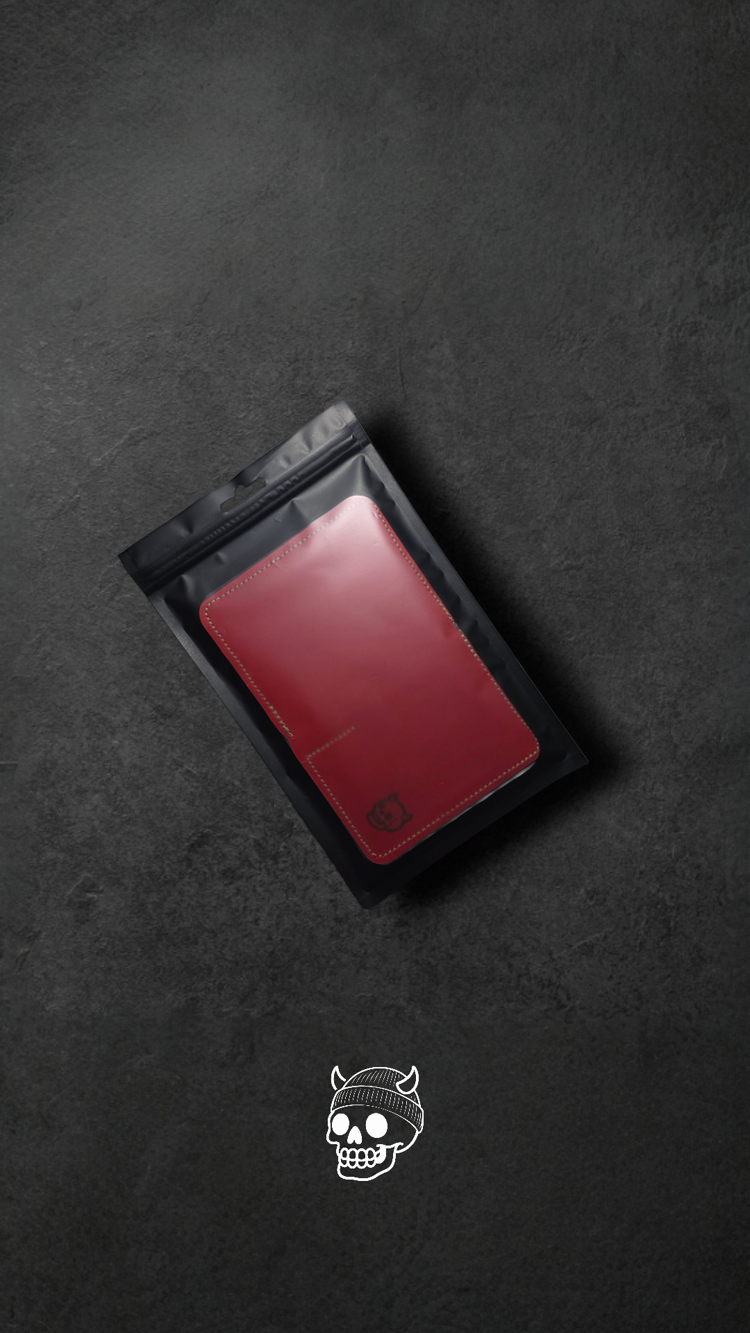 Leather wallets Red Devil/Brown Recluse