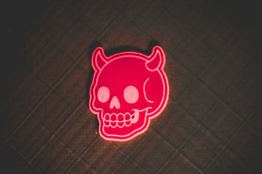 Skull boi acrylics